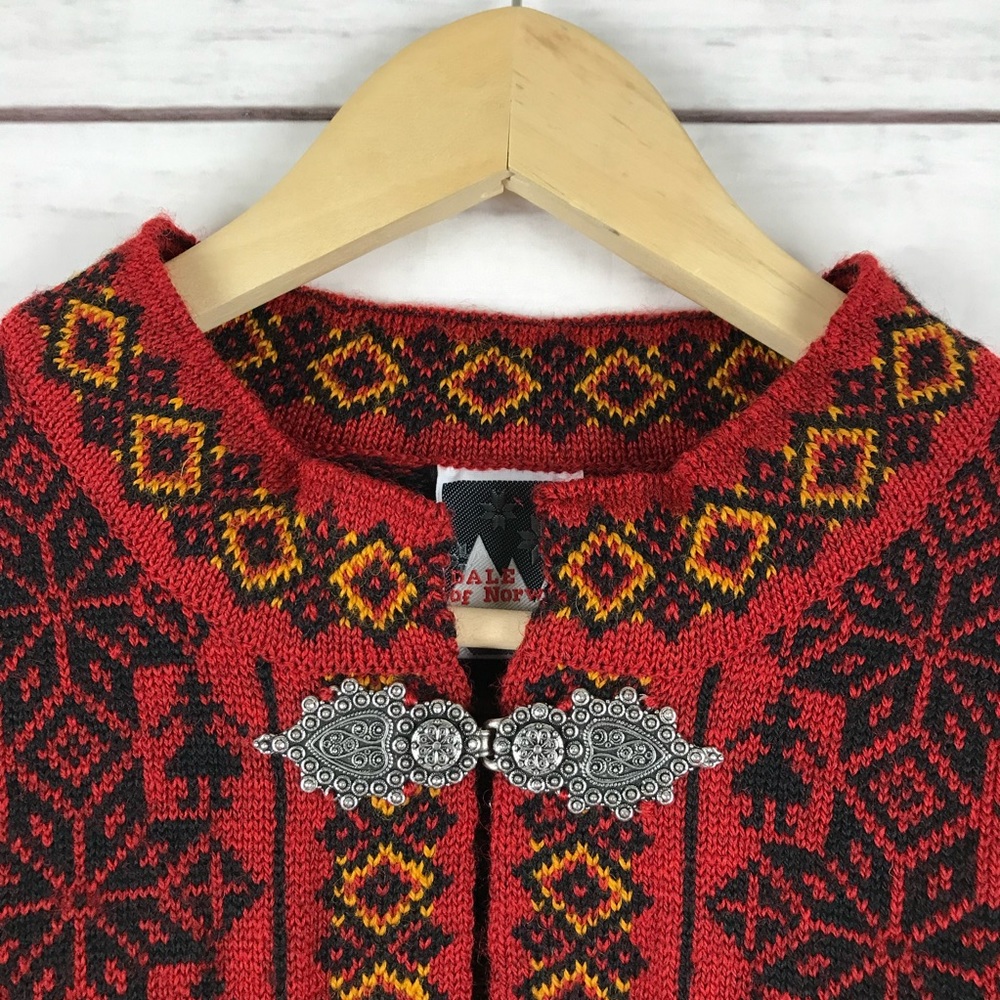 Dale of Norway Cardigan Wool Sweater - Picture 4 of 6